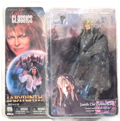 LABYRINTH Jareth The Goblin King Figure NECA David Bowie Cult Classics NEW