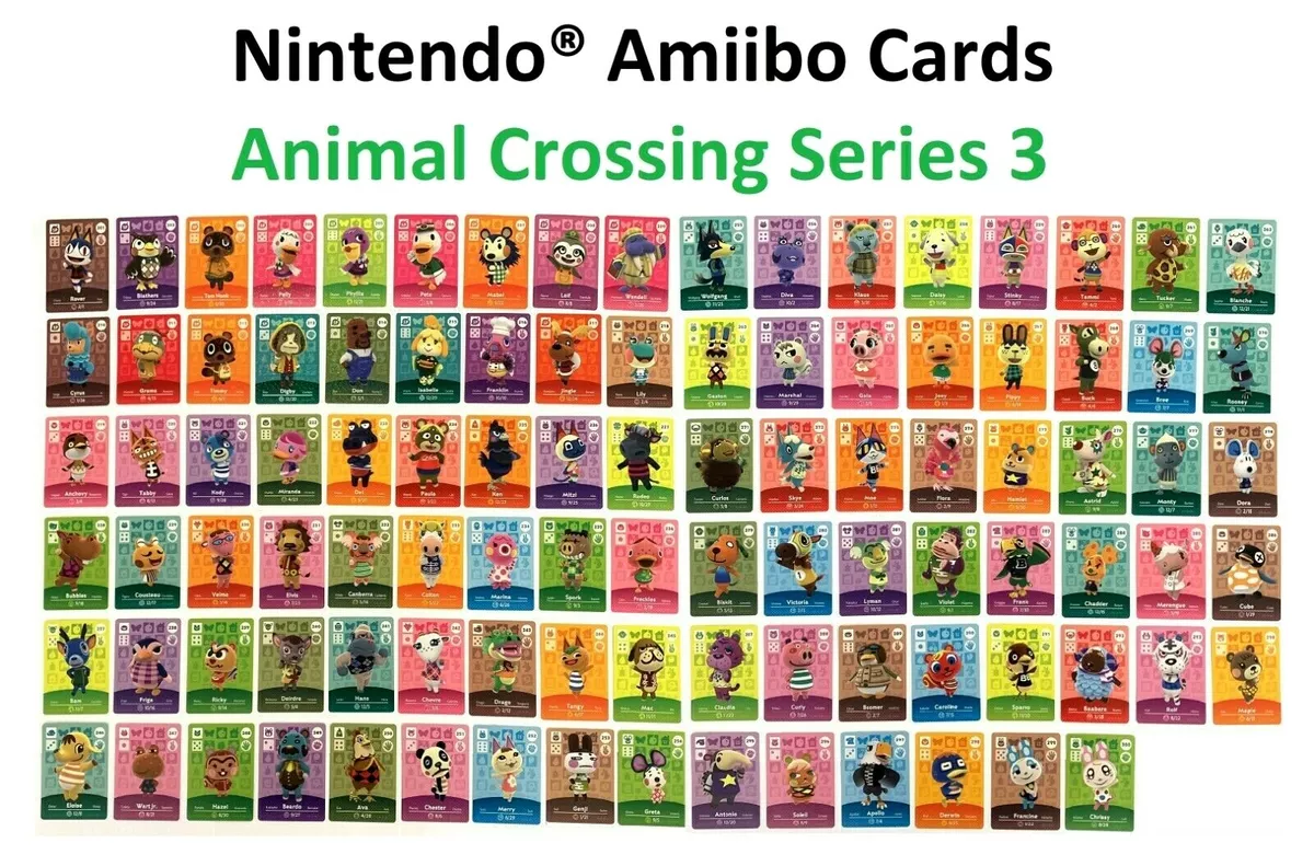 Amiibo on sale cards ebay