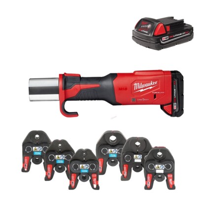 Milwaukee CANADA 18V Brushless Cordless FORCE LOGIC Press Tool Kit with 1/4 7/8