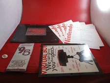 "Fast Forward" Nintendo Technology 1995 Winter CES Press Folder Virtual Boy N64