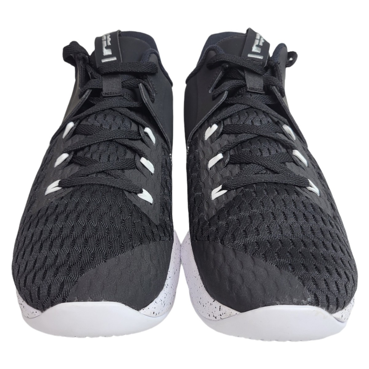 Nike Mens 13 LeBron Witness 5 V Black Silver White 