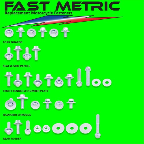 1989 Yz250 Parts Complete Plastic Fairing/Body Kit For Yamaha - Foto 9