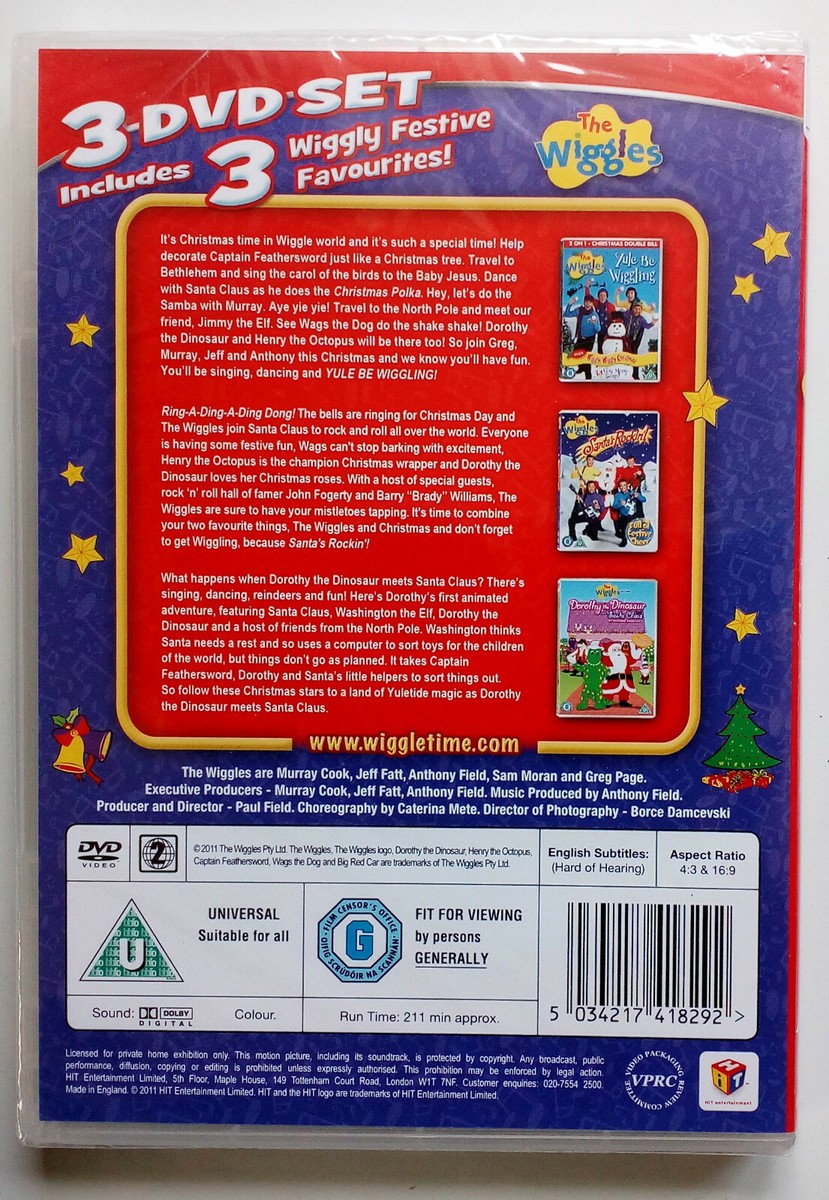 The Wiggles New & Sealed UK R2 DVDs ------------ (select dvd