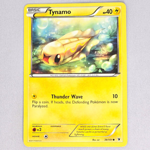 Tynamo 38/101 Noble Victories Regular Common Pokemon Card TCG English LP