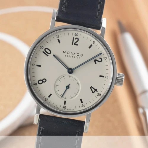 Nomos Tangente Sport Limited Edition Jump Stahl Handaufzug Herrenuhr