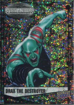 Marvel Vibranium Raw Parallel Base Card #61 Drax The Destroyer