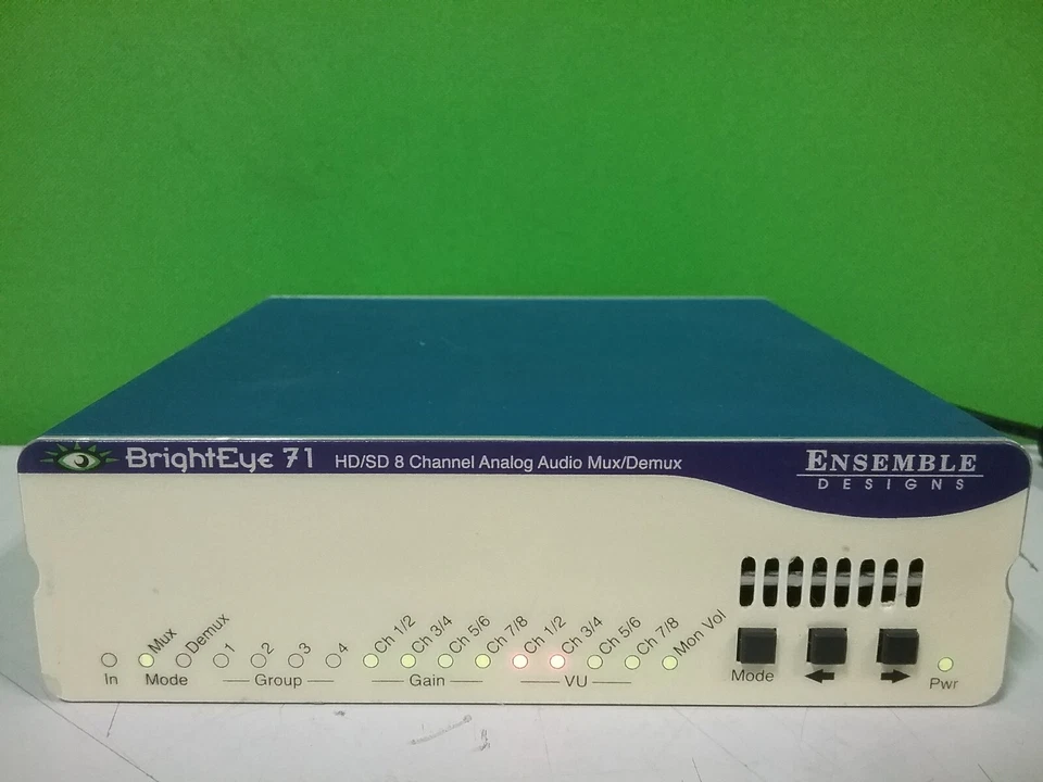 Ensemble Designs BrightEye 71 HD/SD 8 Channel Analog Audio Embedder/Disembedder - Image 2 of 4