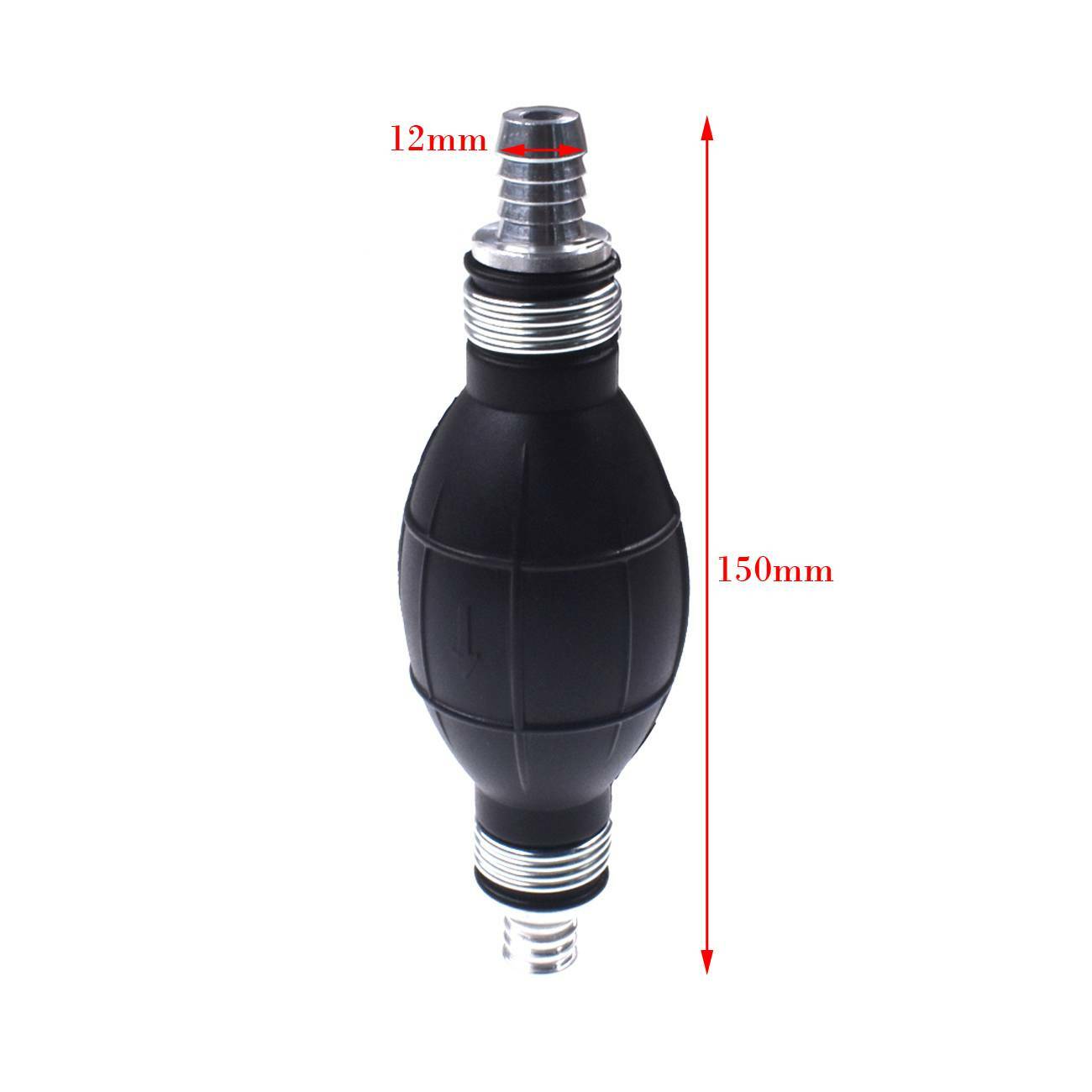 8MM Fuel Primer Bulb Hand Pump Diesel Petrol Gas Priming Non Return Car - Foto 8