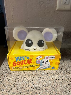 Hide'n Squeak Mouse Hide & Seek Interactive Game Ages 4+ 2-10 Players Working 