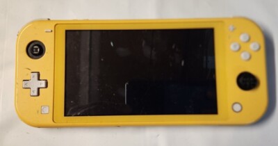 Nintendo Switch Lite Yellow Handheld Console SOLD AS IS FOR PARTS