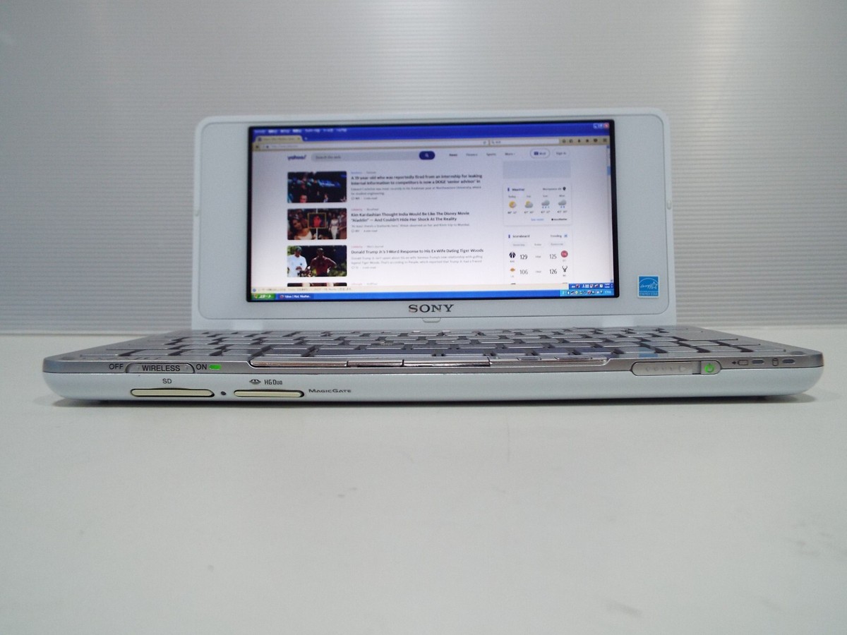 SONY VAIO VGN-P50 Windows XP PC Notebook Laptop Computer