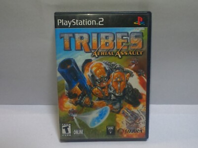 Tribes: Aerial Assault (Sony PlayStation 2, 2002) complete with manual