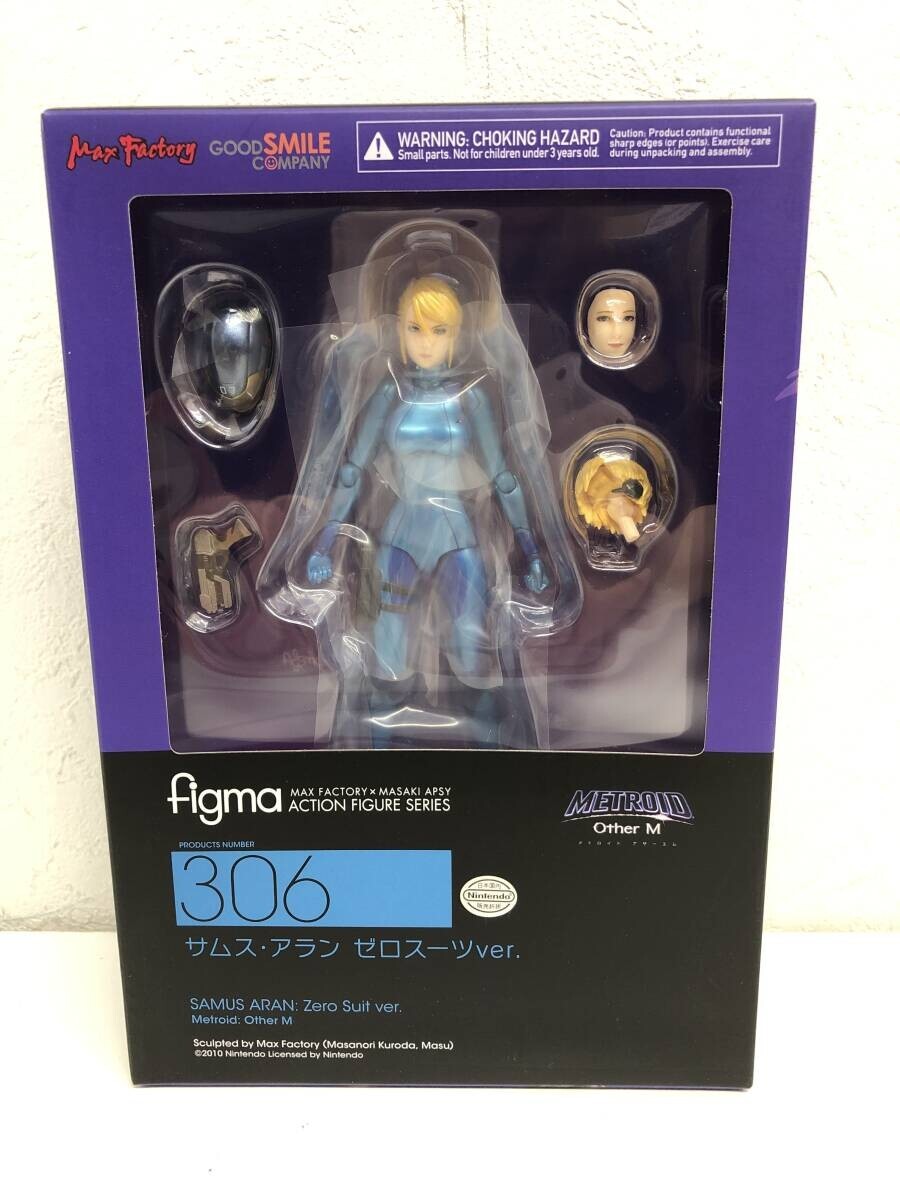 GOOD SMILE COMPANY - figma METROID Other M メトロイド　サムス・… figma Samus Aran: Zero Suit ver. Figure (METROID Other M)