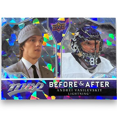 2021-22 Upper Deck MVP - Before and After #BA-9 Andrei Vasilevskiy Tampa Bay NHL