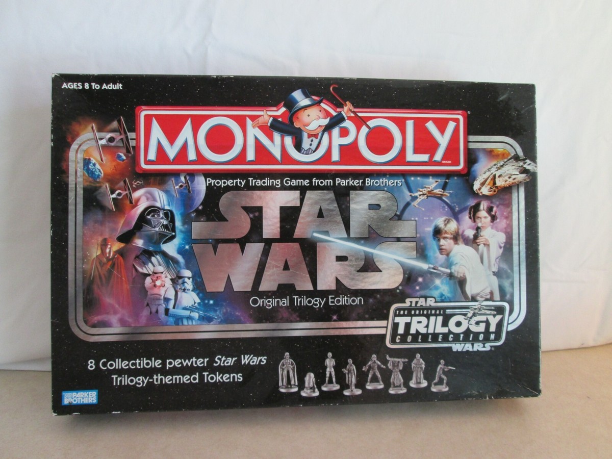 【SALE】スターウォーズ モノポリー トリロジーエディション 限定品 Monopoly Stars Wars Original Trilogy Edition Board Game | eBay