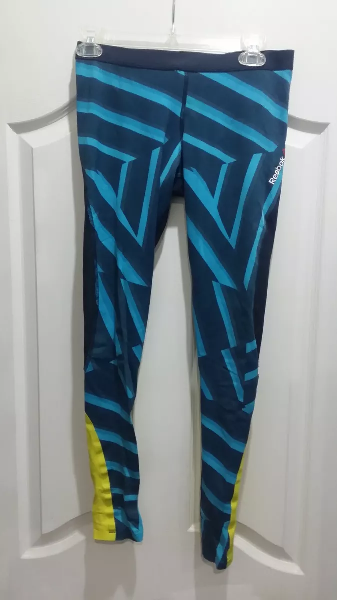 Reebok CrossFit Navy Blue Control Tights Medium | eBay