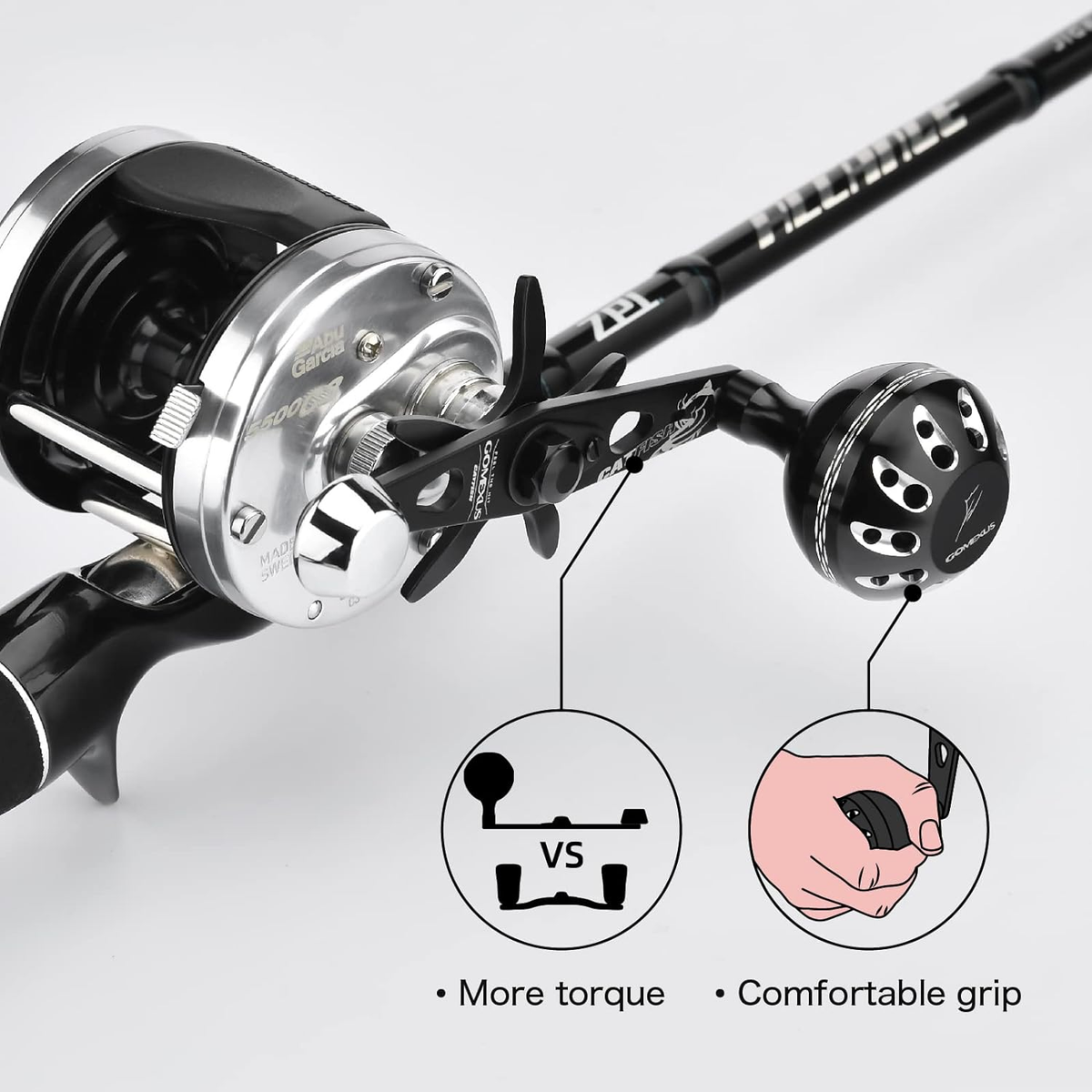 Fishing Reel Combo Catfish Pro Tournament Series Reel Abu Garcia