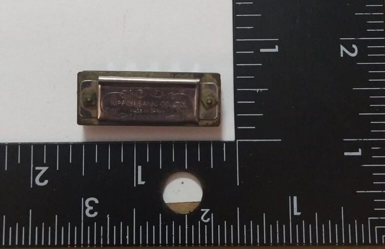 Yamaha Armónica Diatónico Azul Armónica Arpa Boca Órgano Coleccionables con Trk# Foto 3 de 3