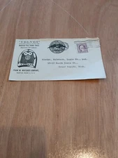 Early Postal Cover Velvet Rubber Heels Witcher Boston Massachusetts Shoe Finders