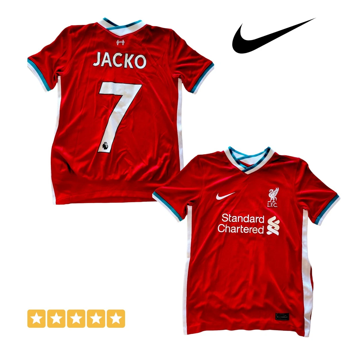Nike Liverpool FC Youth Home Jersey 2020/21