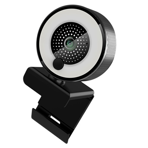 5MP Webkamera 2K Rotatable Live -Streaming USB 3.0 -Webcam mit Mikrofonfülllicht - Bild 5 von 12