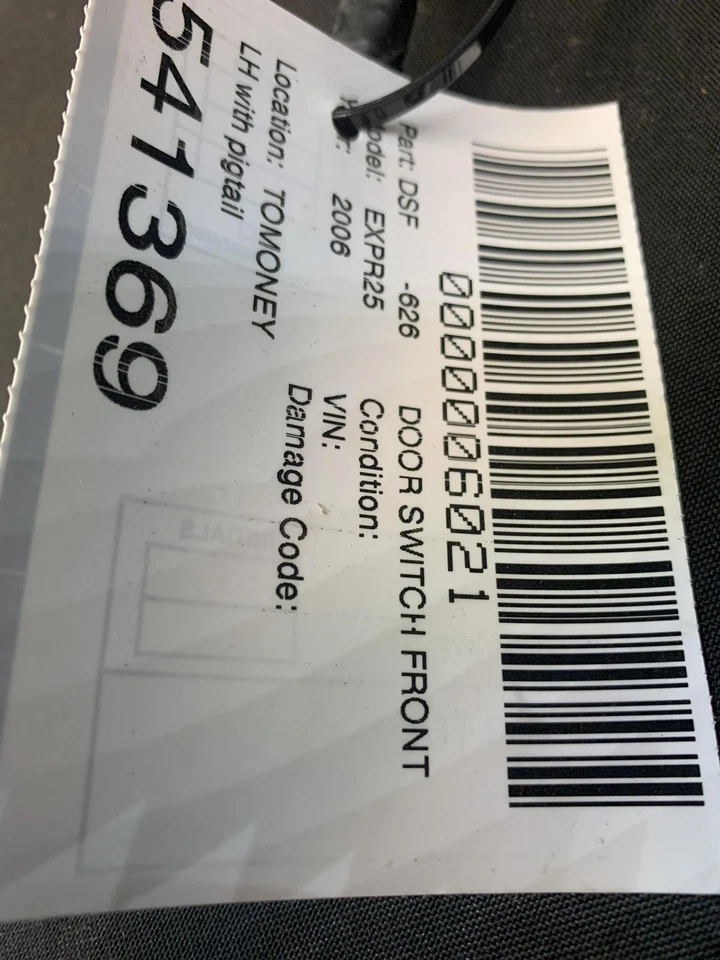 Fits 2003-2007 Chevrolet Express 2500 Front/Driver Door Switch OEM#:25725880 Foto 4 de 4