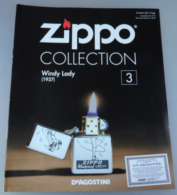 Magazin DeAgostini Zippo Collection Heft 3 ''Windy Lady'' (108125)