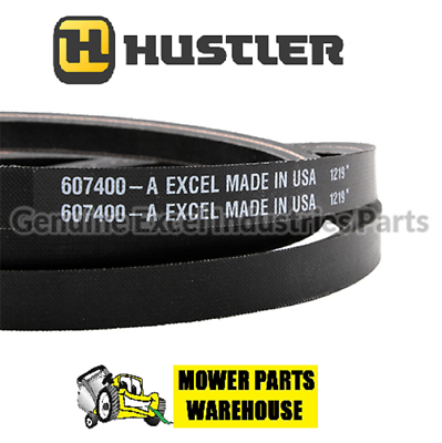 Genuine Hustler 607400 OEM Drive Belt 603907 Raptor SD SDX Limited