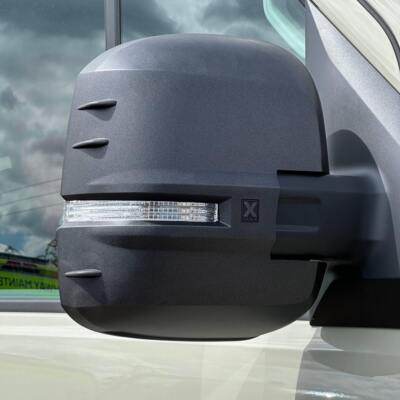 For VW Crafter New Shape Mirror Covers - Set of 2 - Hammerite | Van-X