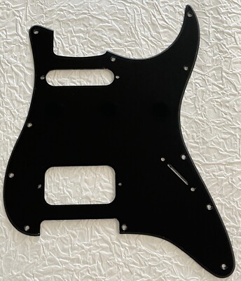 New Great-For Fits Fender US 11 Screw Hole HS Replacement Pickguard 1 Ply Black
