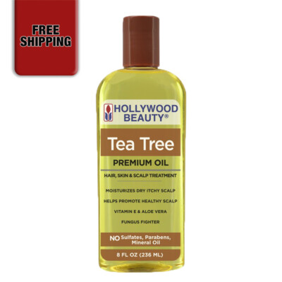 Hollywood Beauty Salon Size Tea Tree Oil For Skin & Scalp - 8 fl oz (236 ml)
