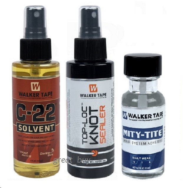 Walker TopLoc Knot Sealer,C22 (4.oz Spray) MityTite .5oz Brush on