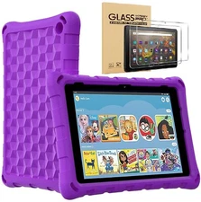 Amazon Fire Max 11/ HD 10/ HD 8/ Fire 7 inch Tablet Case/ Glass Screen Protector