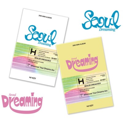 H1-KEY [SEOUL DREAMING] 2nd Mini Album POCA RANDOM Ver / QR Card+2Photo Card+etc