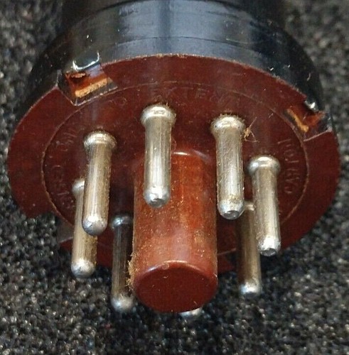 RCA RADIOTRON US NAVY CRC-12K8 TUBO ELETTRONICO WW2 VINTAGE - Foto 6 di 8