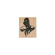 Mounted Rubber Stamp, Bumble Bee, Bee, Honey Bee, Bumblebee, Honey, Insect