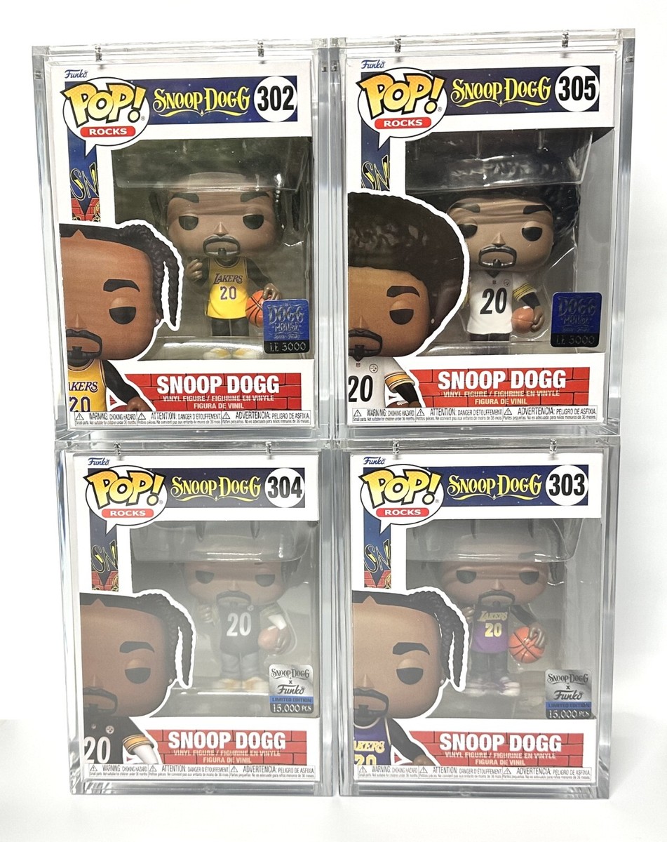 その他 Funko Snoop Dog Lakers jerseys set Complete Set - Funko Snoop Dogg 5K Lakers Steelers Jersey