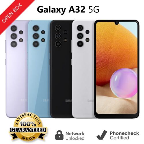 Samsung Galaxy A32 5G SM-A326U 64GB Android w pełni odblokowany smartfon z pojedynczą kartą SIM - Zdjęcie 1 z 9