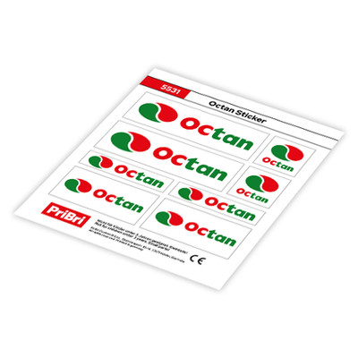 Octan Signs   STICKER fit for building blocks tiles / 5531