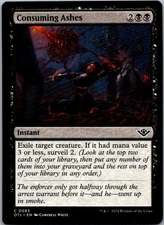 Consuming Ashes C Outlaws of Thunder Junction 83 NM