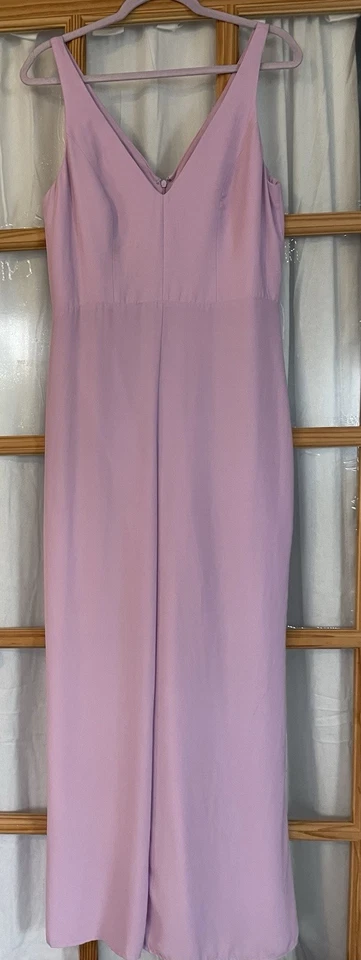 Mono De Colección AU x Pirámide Pierna Ancha Para Mujer Talla M Lavanda Gasa Hecho en EE. UU. Clásico Foto 2 de 4