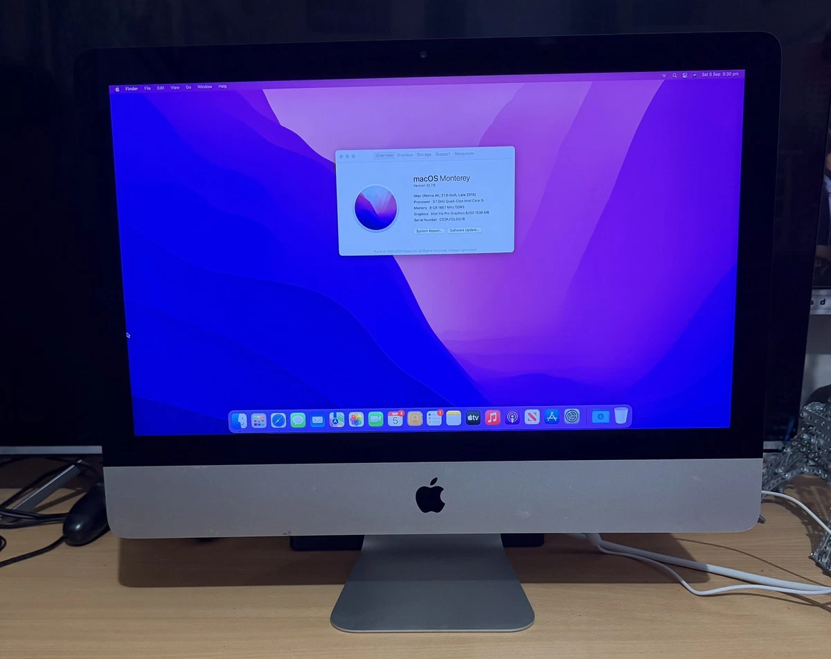 Apple iMac Intel Core i5 5th Gen. 2015 Apple Desktops & All-In-One