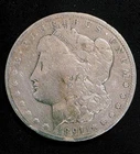 1891-CC $1 Morgan Silver Dollar *Better Date*