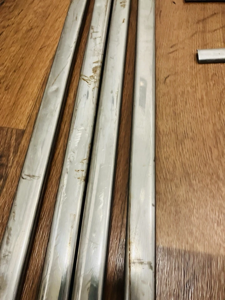 Ford 1948-1950 camioneta pickup capó molduras laterales emblemas F1 F2 F3 Foto 4 de 4