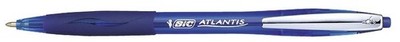 BiC  902132 Druckkugelschreiber ATLANTIS PREMIUM - 0,4 mm, blau