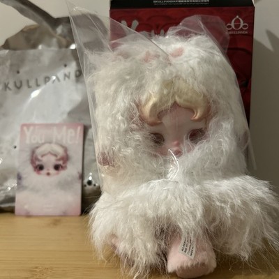 Pop Mart SKULLPANDA You found Me! Series Plush Doll Pendant - GHOSTIE