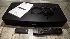 Bose Solo TV Sound System Model 410376 with Remotes  Cords. Great Condition