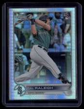 2022 Topps Chrome #149 Cal Raleigh Prism Refractor