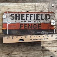 Vintage Fence Sign In Original Advertising Signs (1930-1969) for