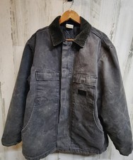 VTG Dickies Thrashed Canvas Work Jacket Men's LG Oversized Heavyweight Quilted